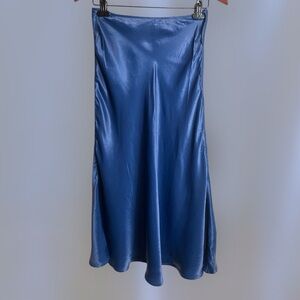 NWOT Conditions Apply Royal Blue Midi Trumpet Skirt Multiple Sizes -